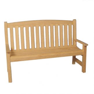 12th Scale Barewood Garden Bench For Dolls Houses Etc BEF144 
